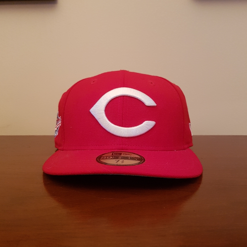 NEW ERA MLB CINCINNATI REDS 1990 WORLD SERIES FITTED